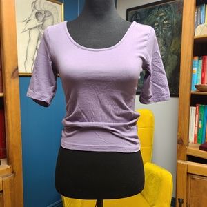 Divided Purple Shirt Size M